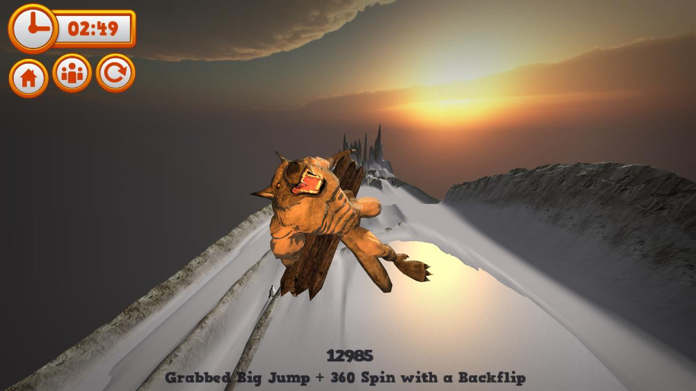 Mad Snowboarding (itch) - кадр 6