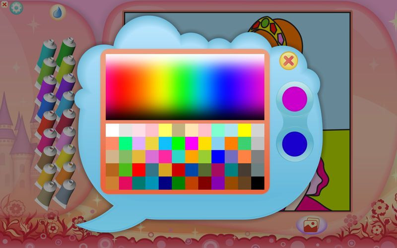Color by Numbers - Princesses - Free - кадр 2