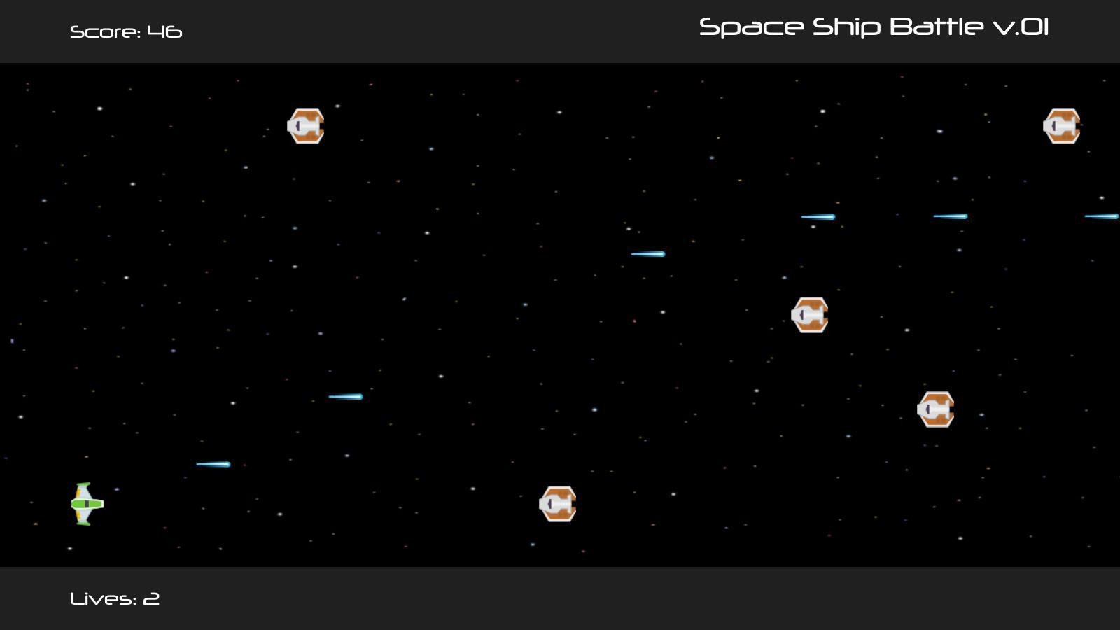 Space Ship Battle v.01 (itch) - кадр 2