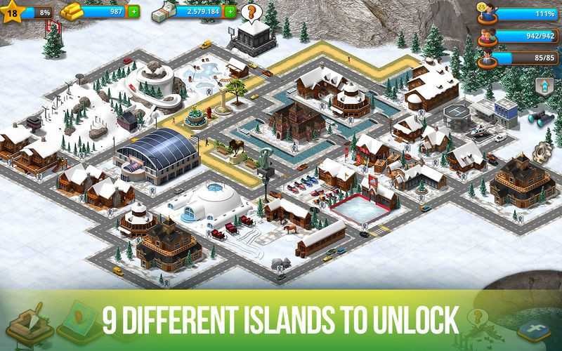Paradise City Island Sim Town - кадр 2