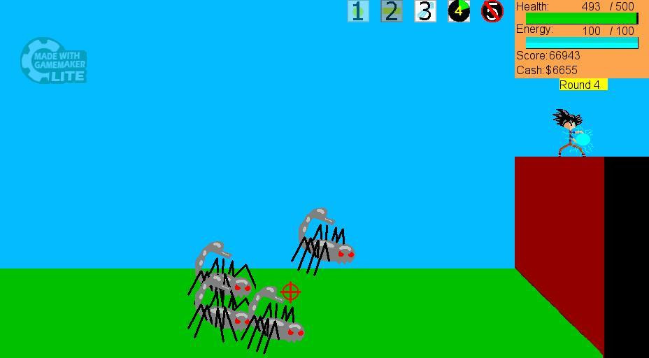 Badass Defense Game: Dragon Ball Z Edition (itch) - кадр 4