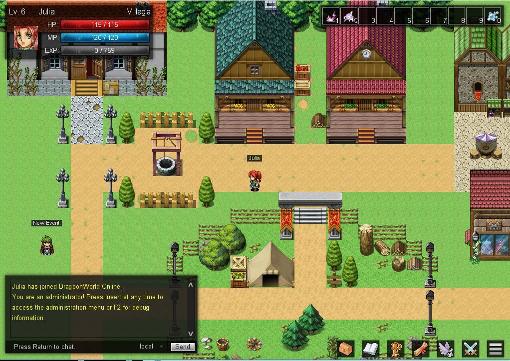 DragoonWorld Online: Dragoon Of chaos (itch) - кадр 2