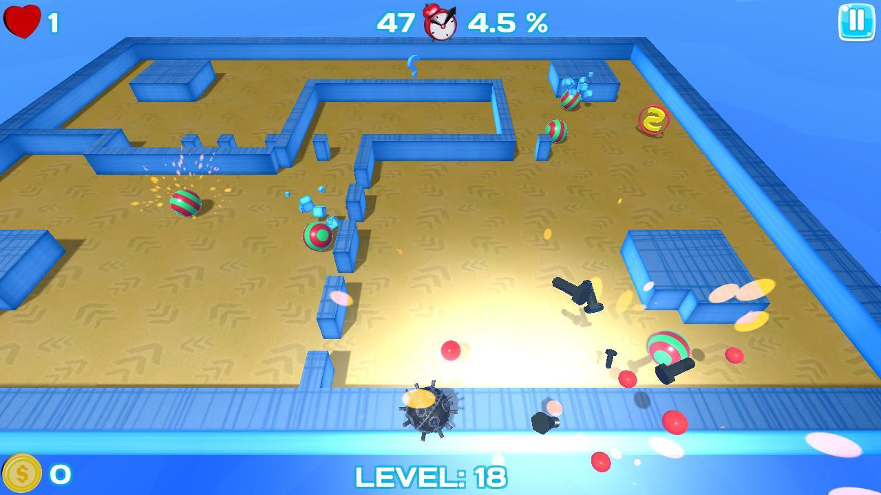 Nova Xonix 3D (itch) - кадр 4