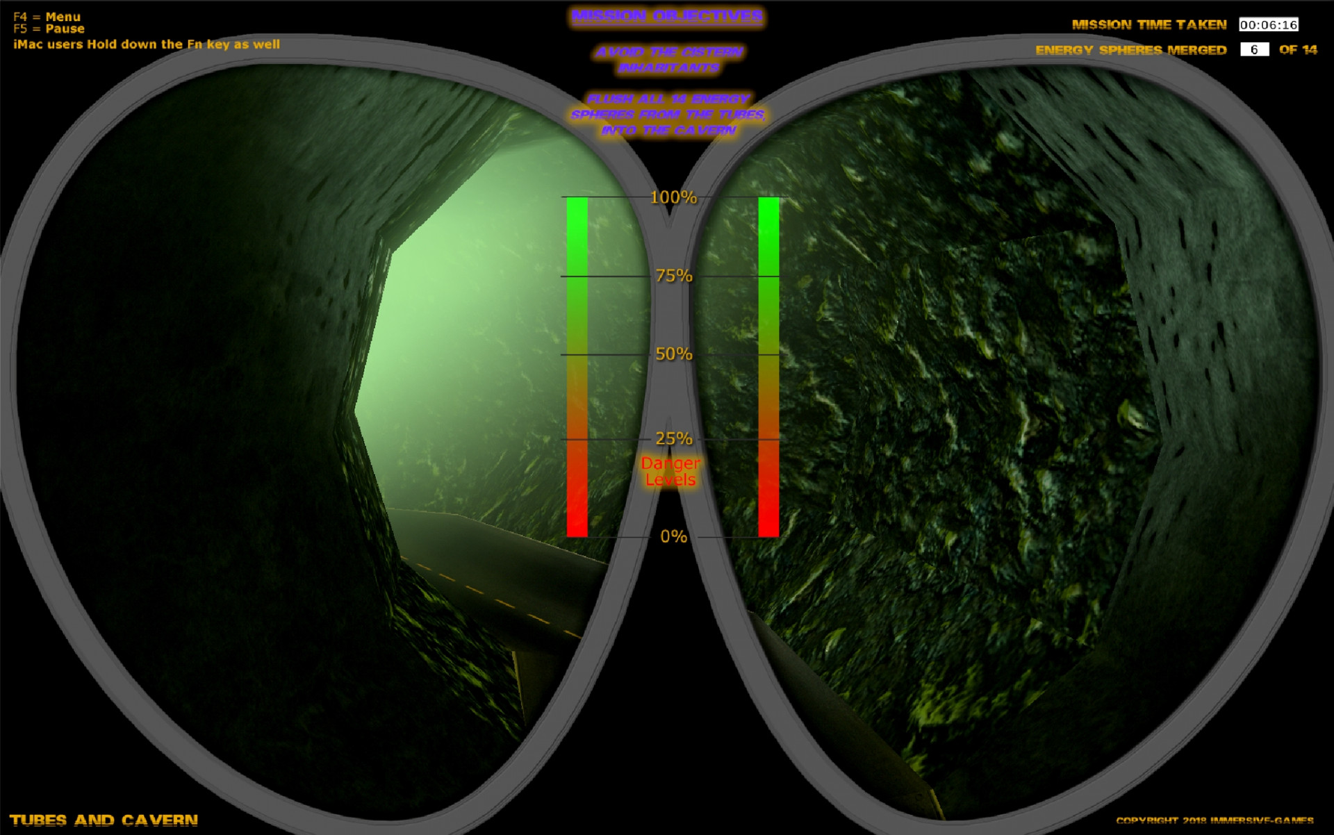Tubes And Cavern (itch) - кадр 6