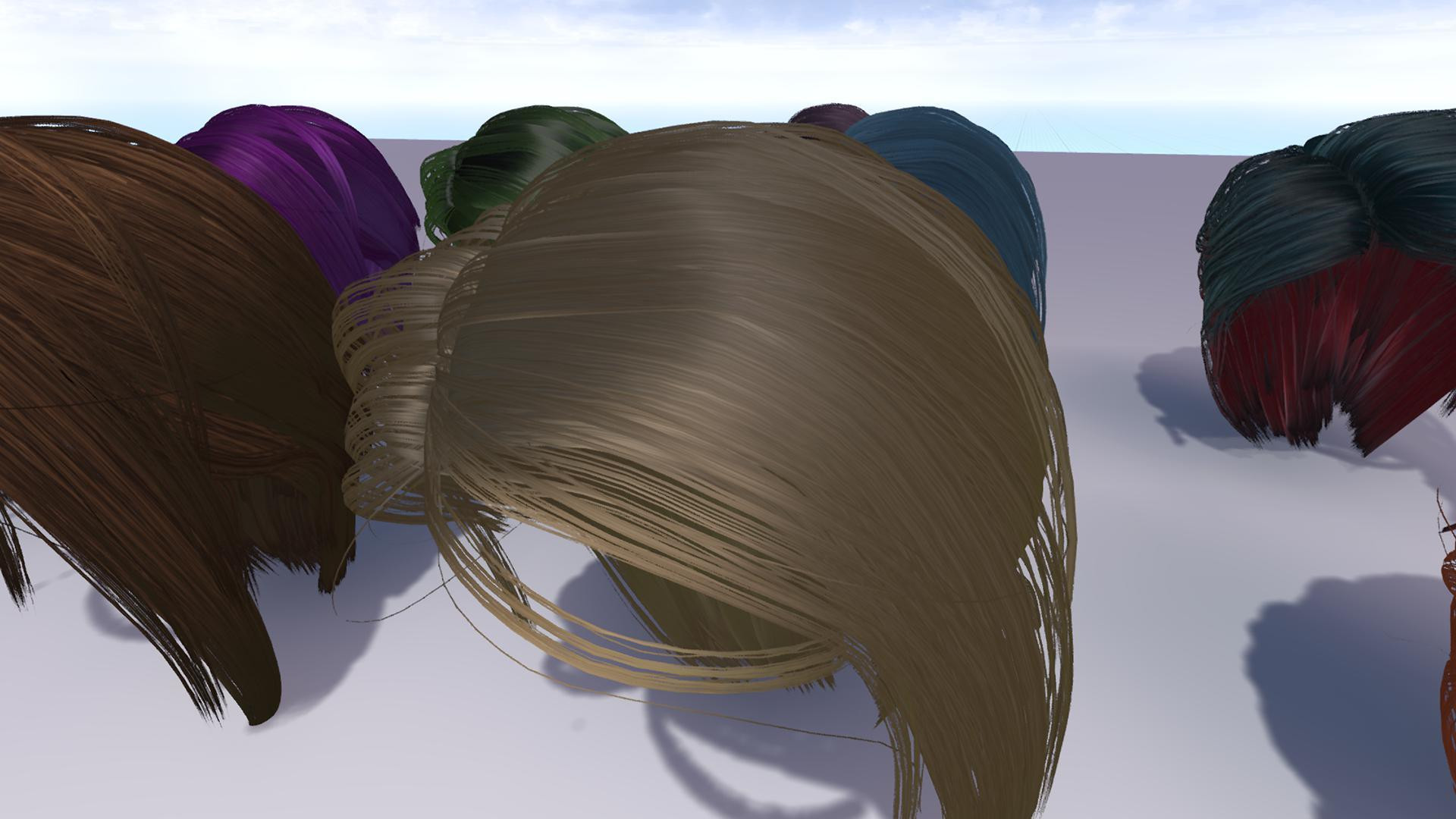 Unreal Engine+Unity Hair Shaders (itch) - кадр 5