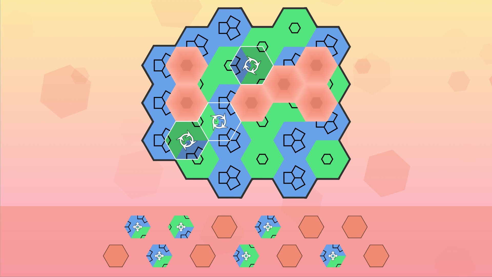 Aurora Hex - Pattern Puzzles - кадр 4