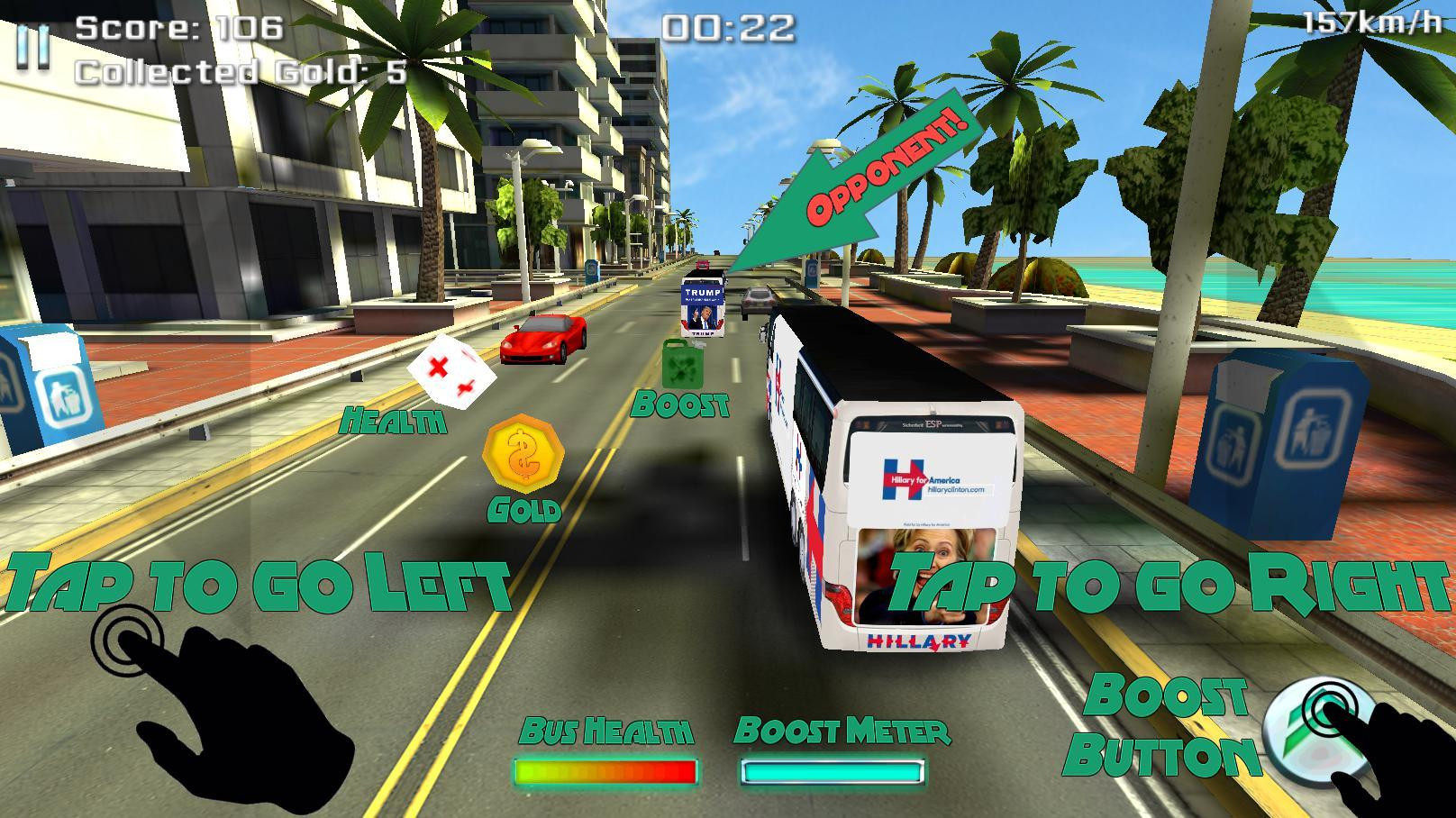 President Race: Vote to Crash (itch) - кадр 4