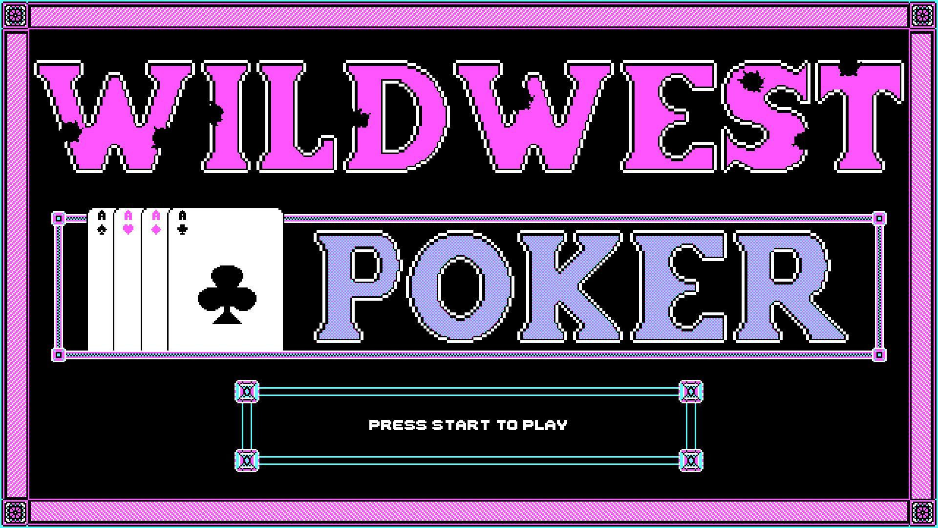 Wild West Poker CGA (itch) - кадр 2