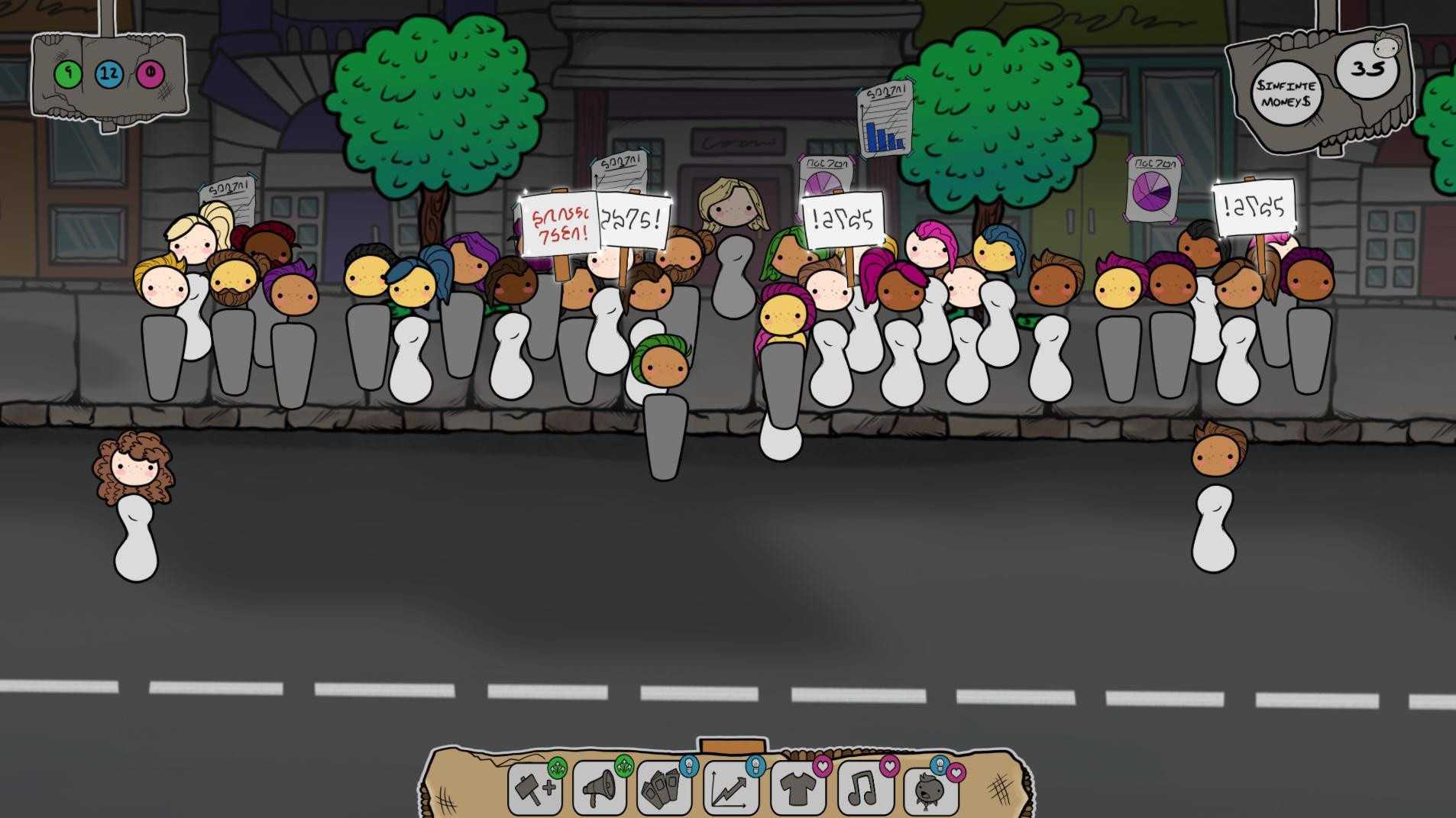 Protest Tycoon 2017 (itch) - кадр 1