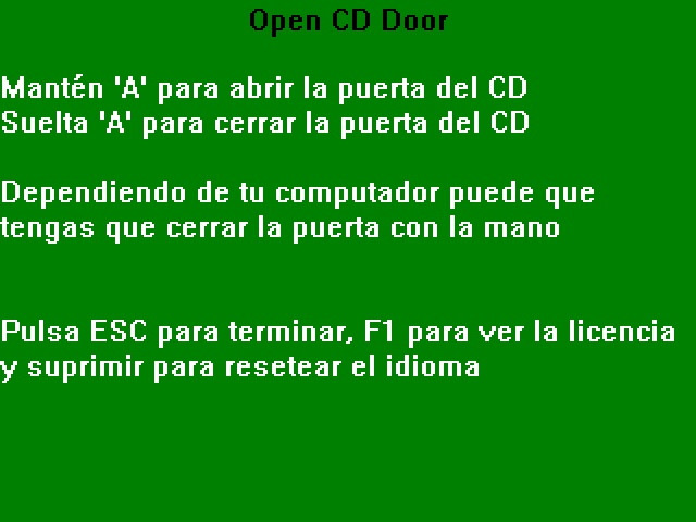 Open CD Door (itch) - кадр 1