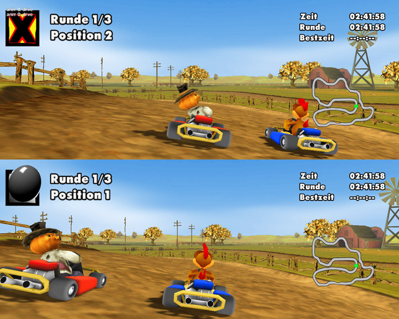 Moorhuhn Kart 2 - кадр 9