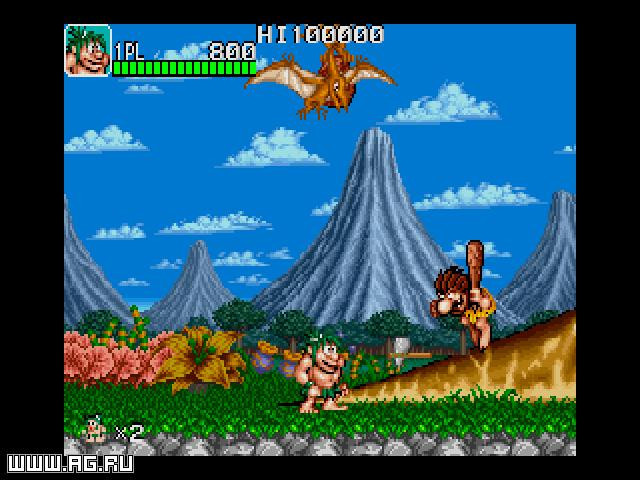 Joe & Mac Caveman Ninja - кадр 1