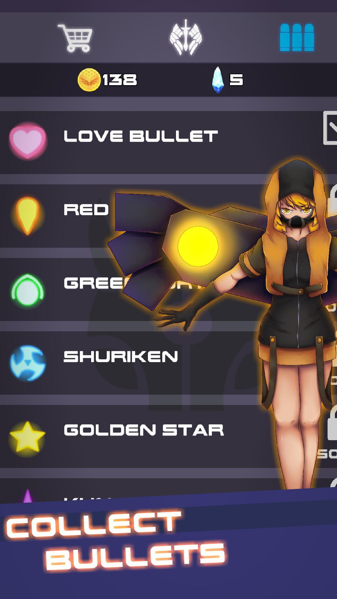Love Bullet - Fly Shooter (itch) - кадр 2