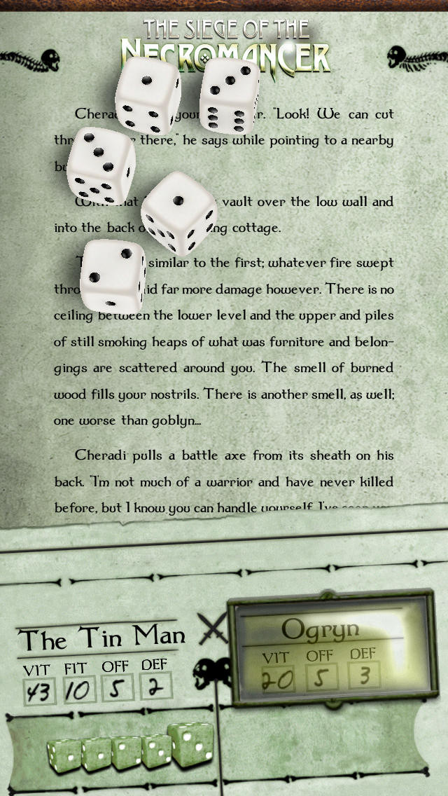 Gamebook Adventures 2: The Siege of the Necromancer - кадр 3