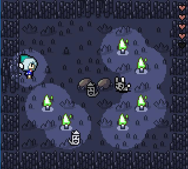 Touhou: Lost children at the bamboo forest (itch) - кадр 1