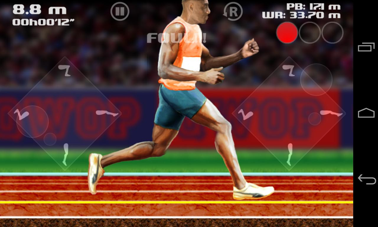 QWOP mobile - кадр 11