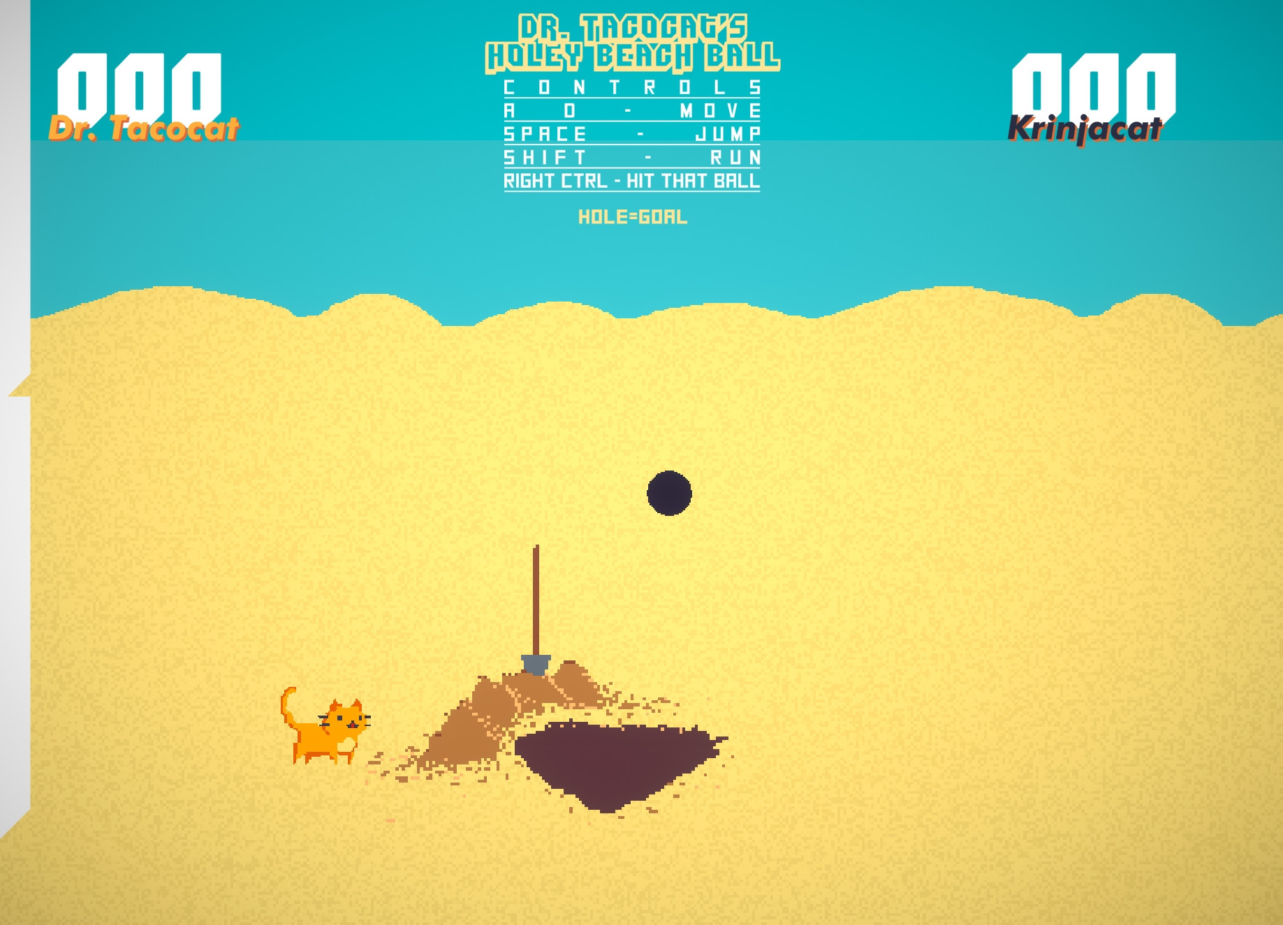Dr. Tacocat's Holey Beach Ball (itch) - кадр 1