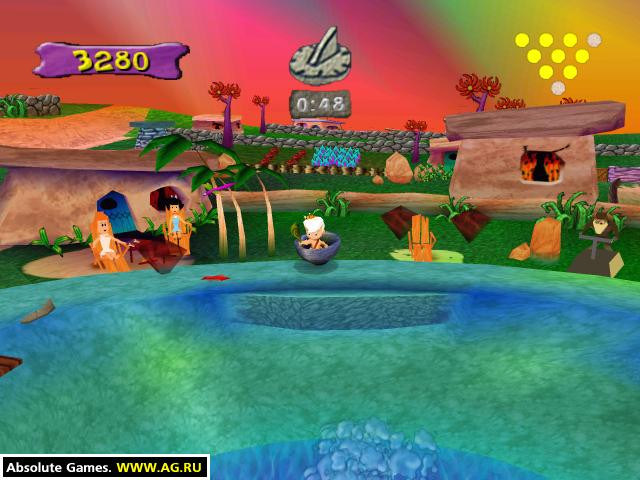 The Flintstones Bedrock Bowling - кадр 7