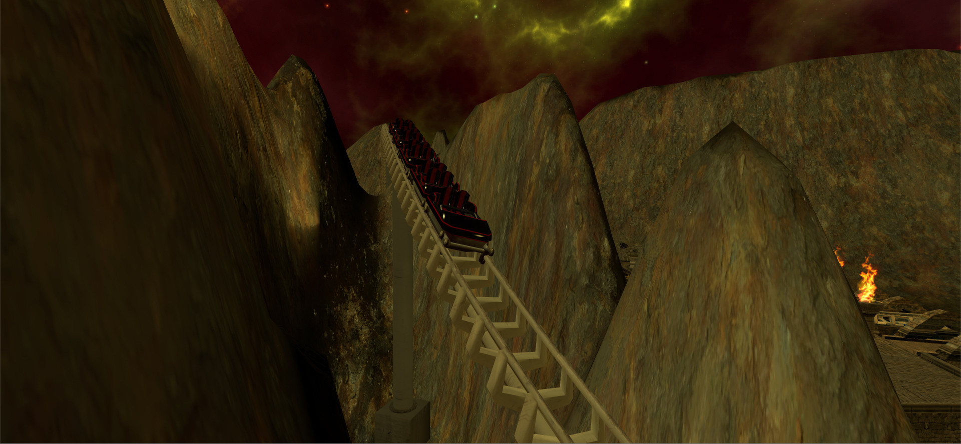 Ancient VR Coaster - кадр 2
