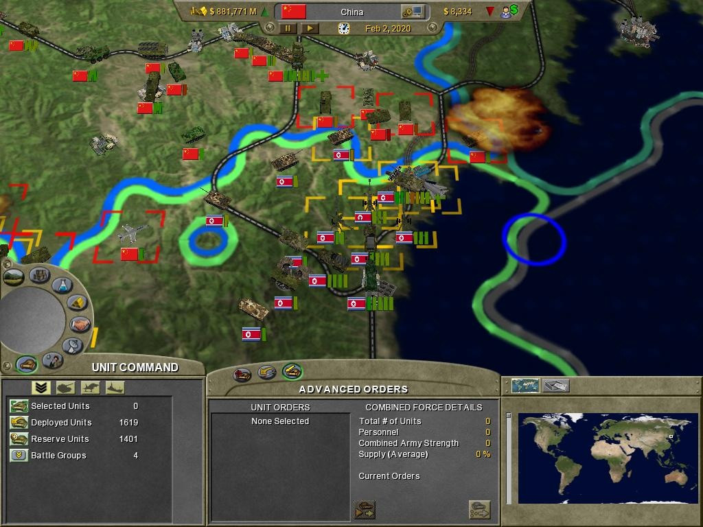 Supreme Ruler 2020: Global Crisis - кадр 2