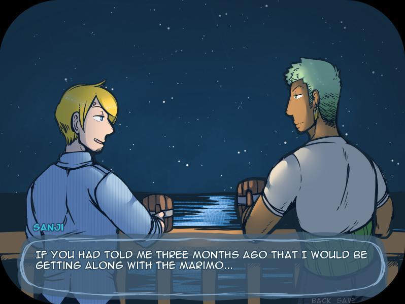 Night Tide - A ZoSan Fan Visual Novel (itch) - кадр 2