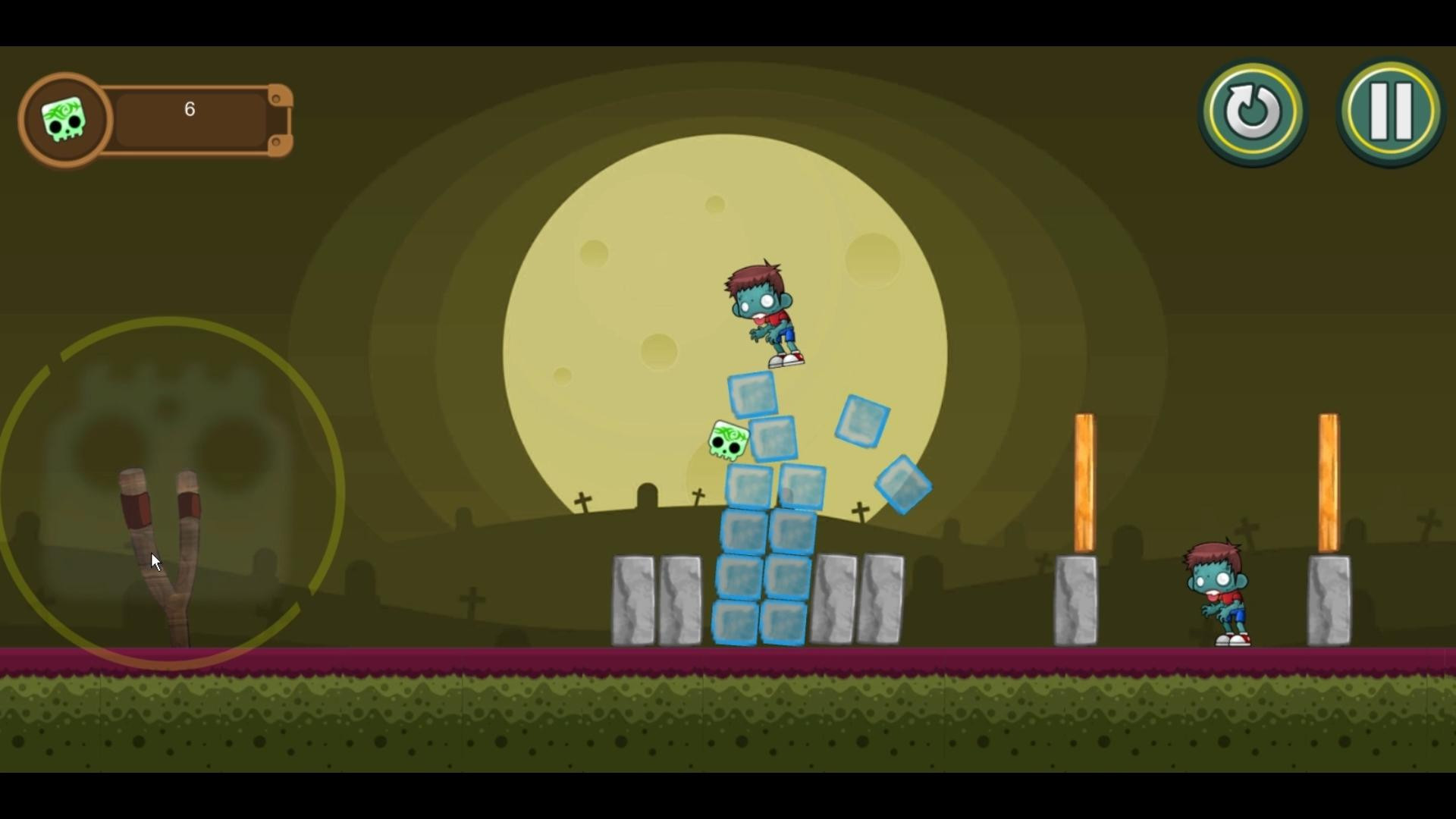 SlingSkull Zombies: Graveyard Shift - кадр 2