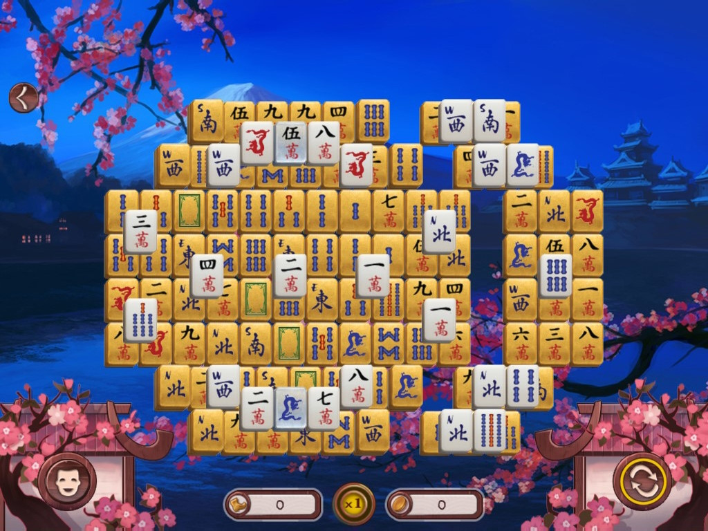 Sakura Day 2 Mahjong - кадр 2
