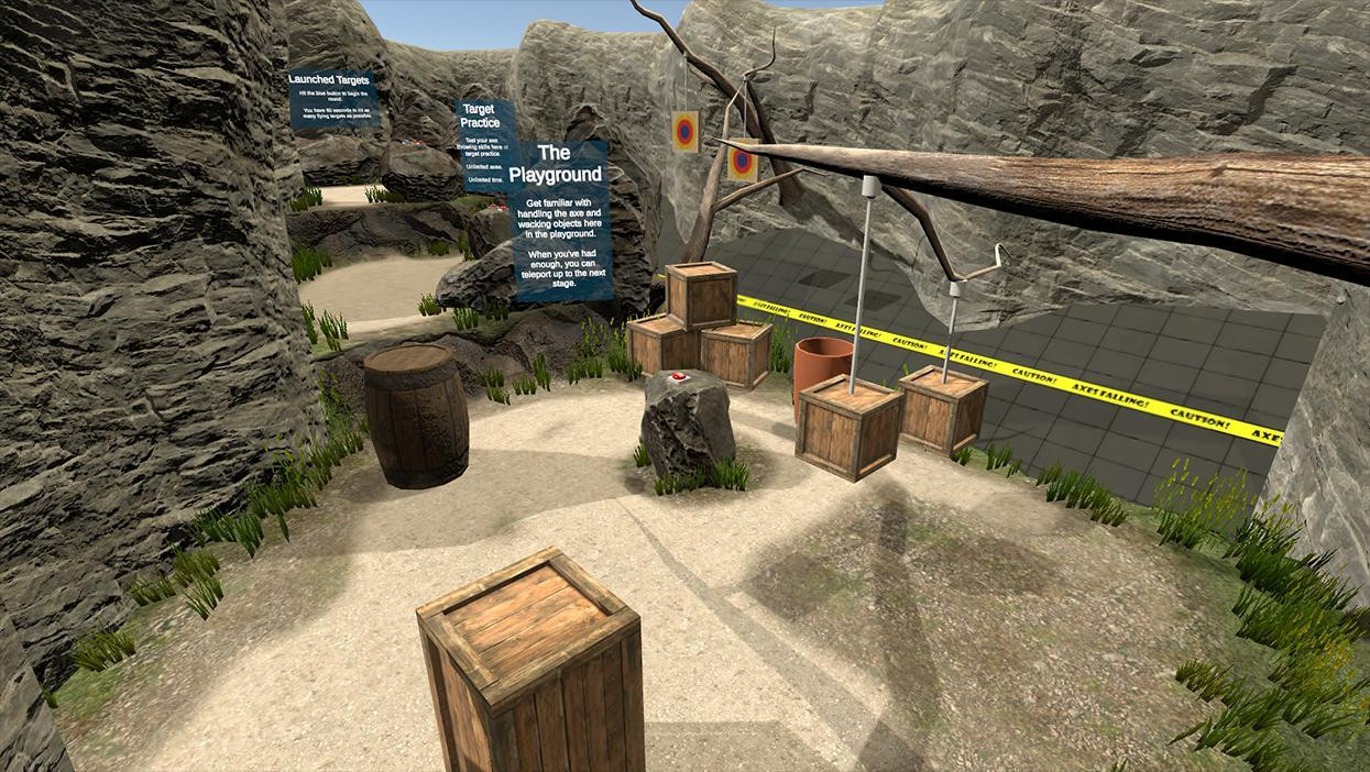Axe Park VR (itch) - кадр 4