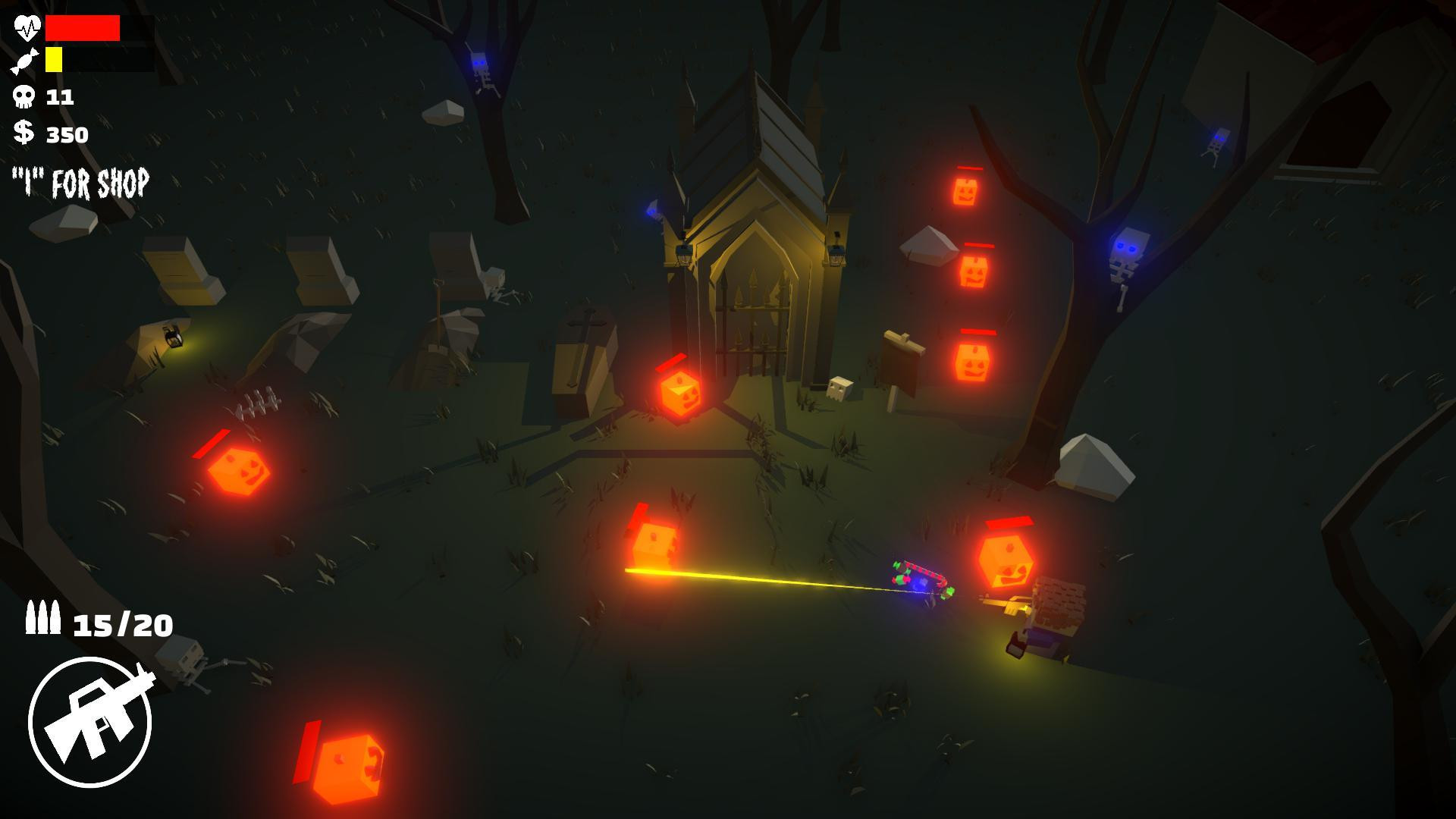 Pumpkin Invasion (itch) - кадр 1