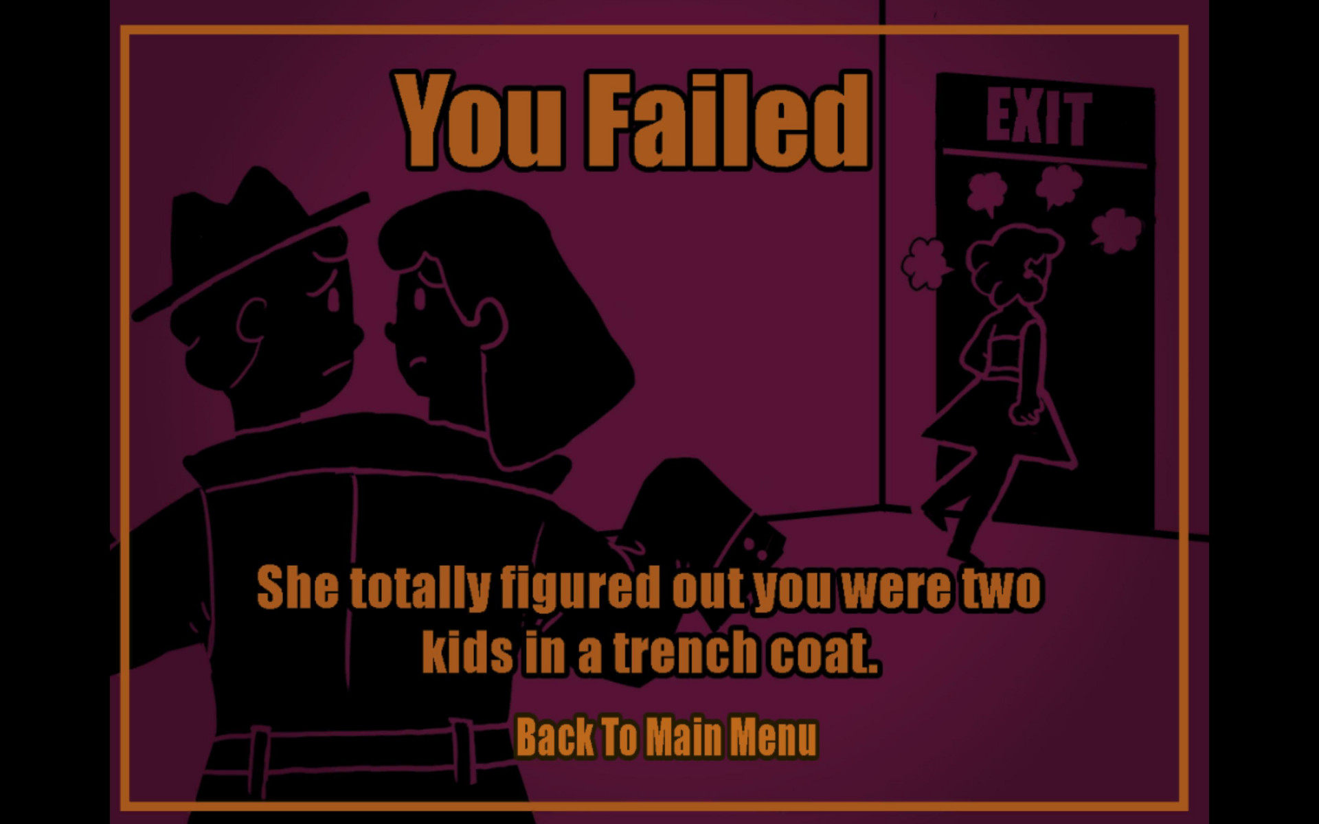 Two Kids in a Trenchcoat (itch) - кадр 2