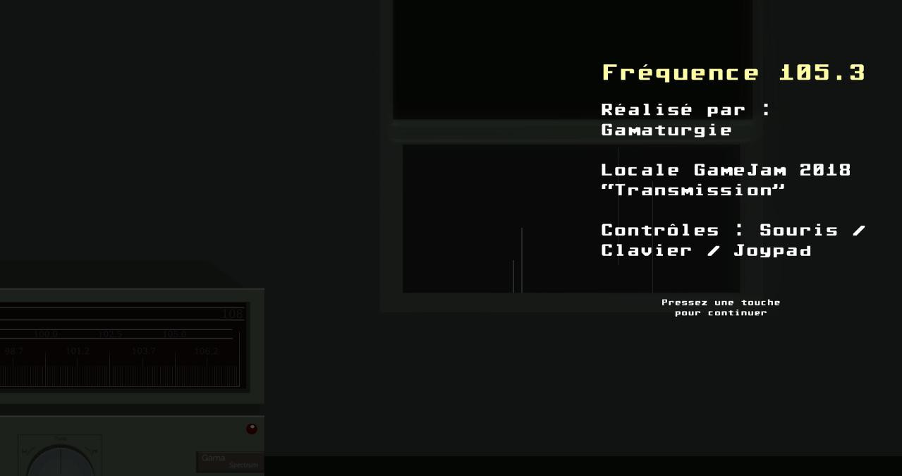 Frequence 105.3 (Gamaturgie) (itch) - кадр 2