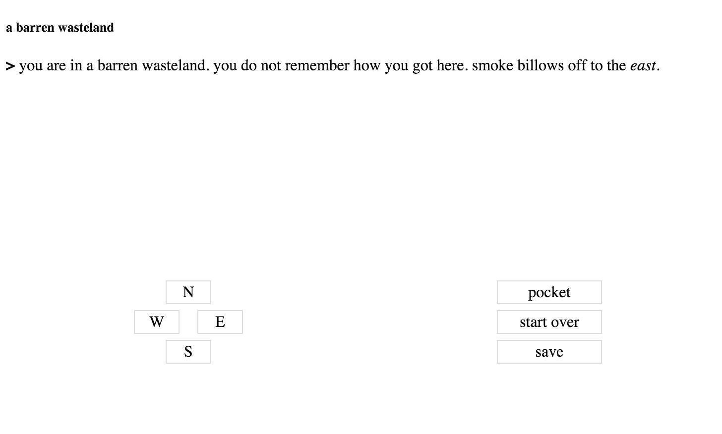a barren wasteland (itch) - кадр 1