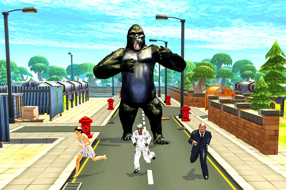 Mad Bigfoot Gorilla Rampage: City Smasher 2018 (itch) - кадр 1