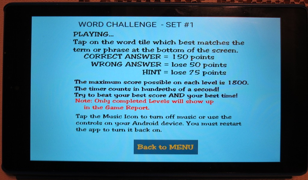 Word Challenge - Set 1 (itch) - кадр 2