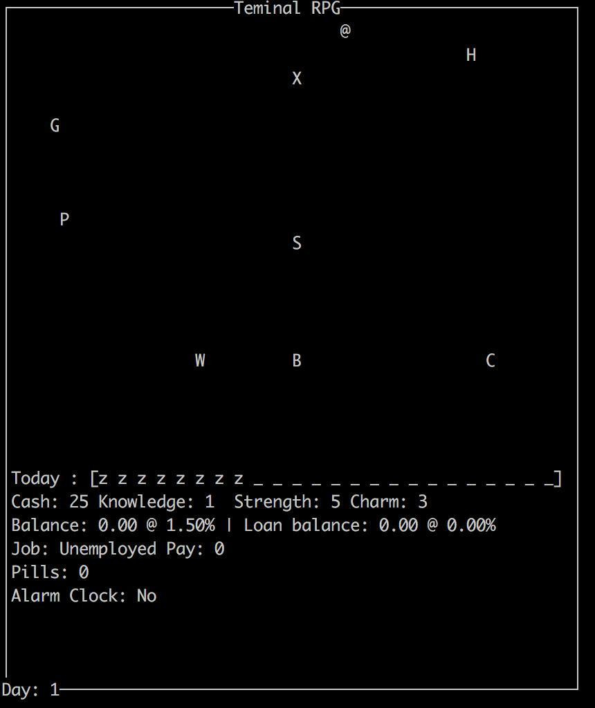 Terminal RPG (itch) - кадр 1