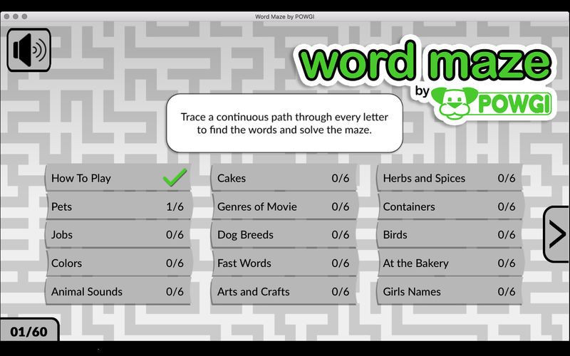 Word Maze by POWGI - кадр 2