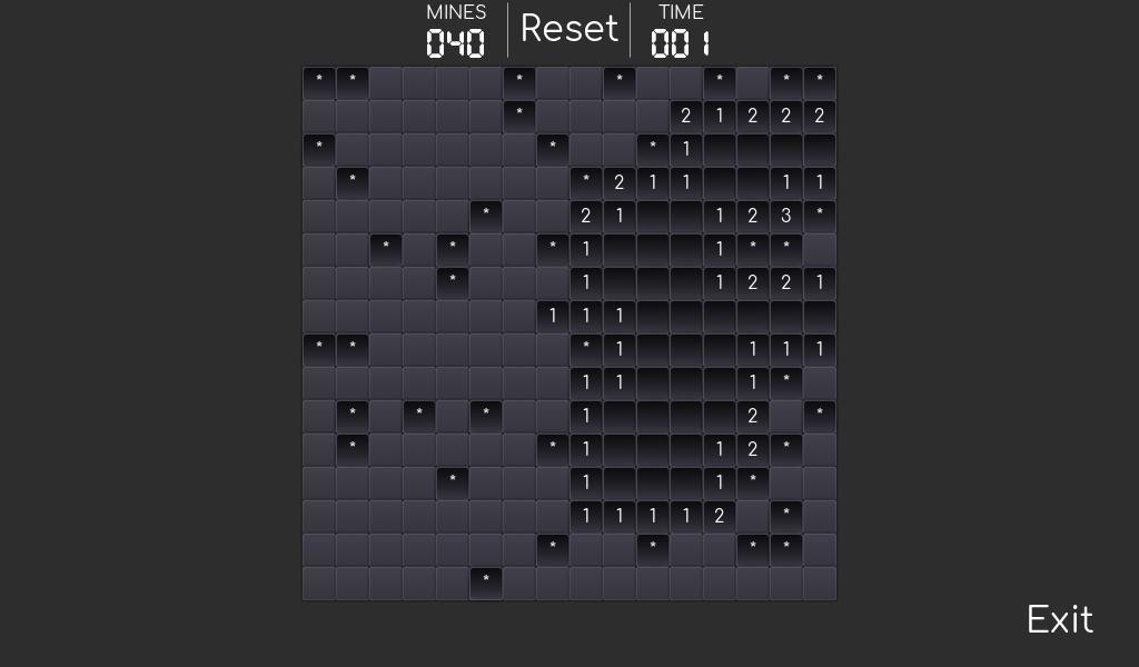 Minesweeper (Whiskydog) (itch) - кадр 2