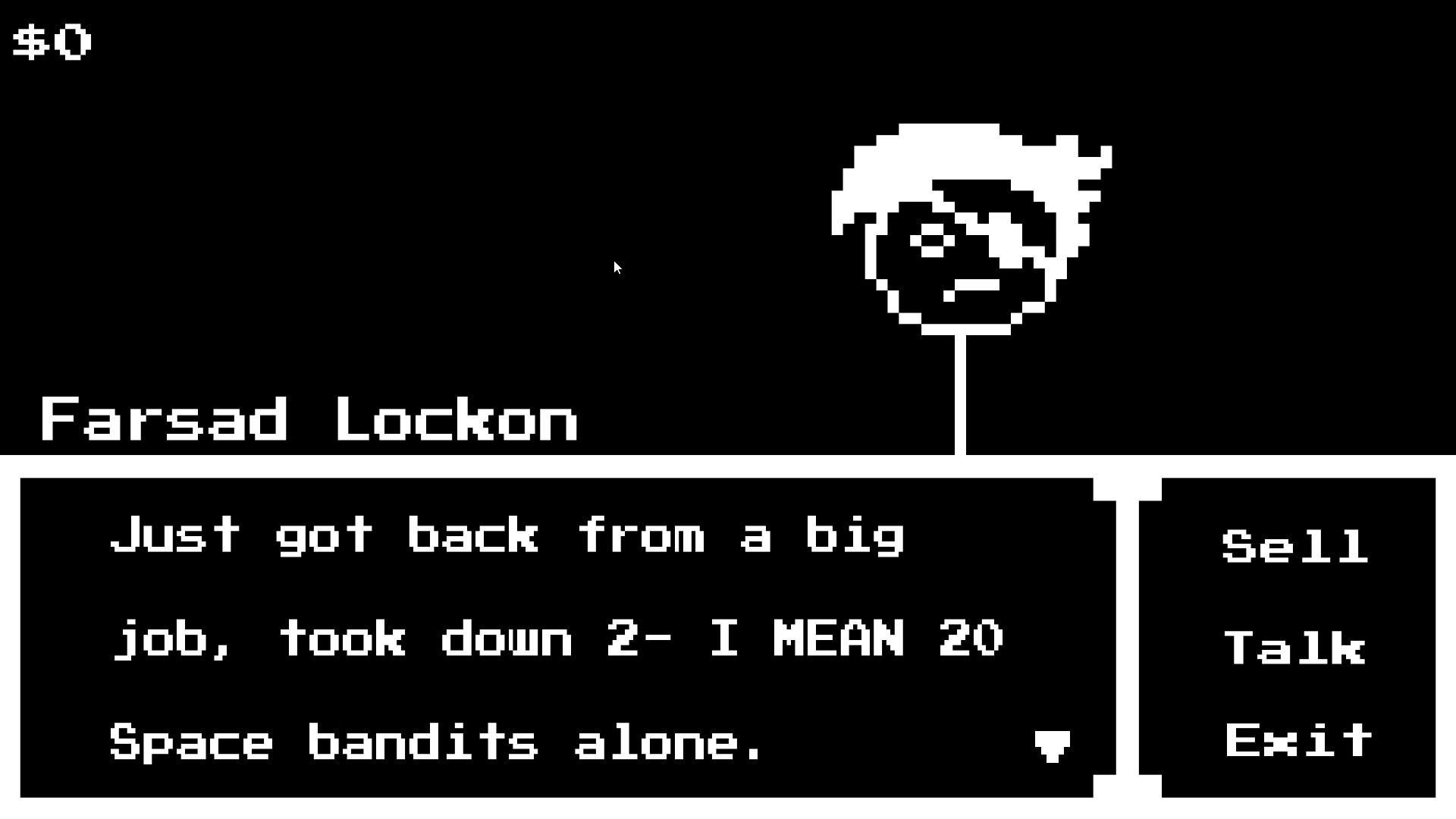 Shopkeeper: Space Salesman (itch) - кадр 1