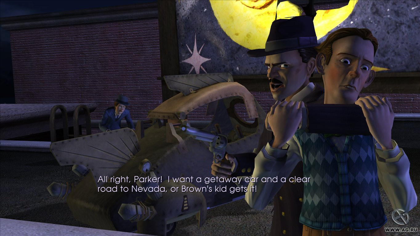 Back to the Future: The Game - Episode 2. Get Tannen - кадр 13