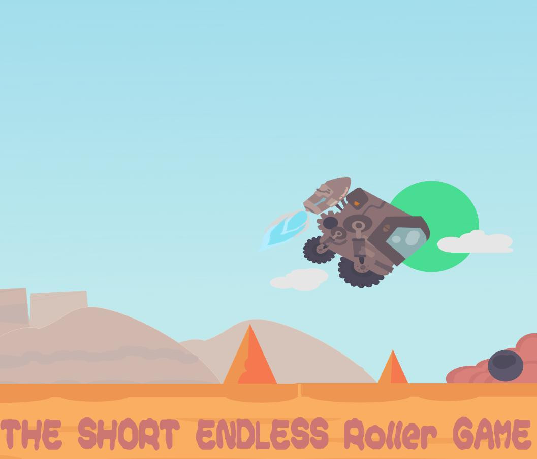 THE SHORT ENDLESS Roller GAME (itch) - кадр 1