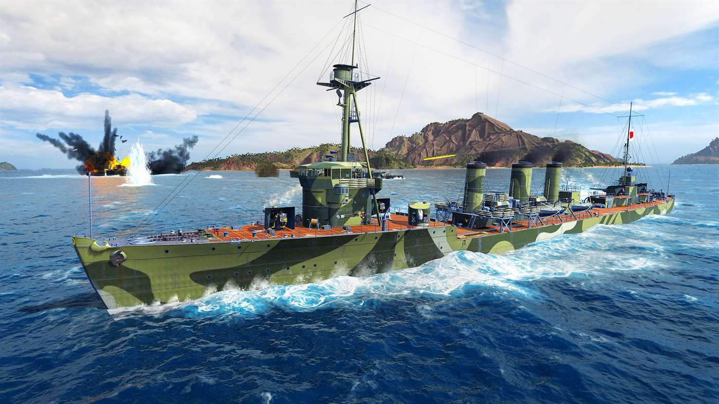 World of Warships: Legends — Iwaki Typhoon - кадр 2