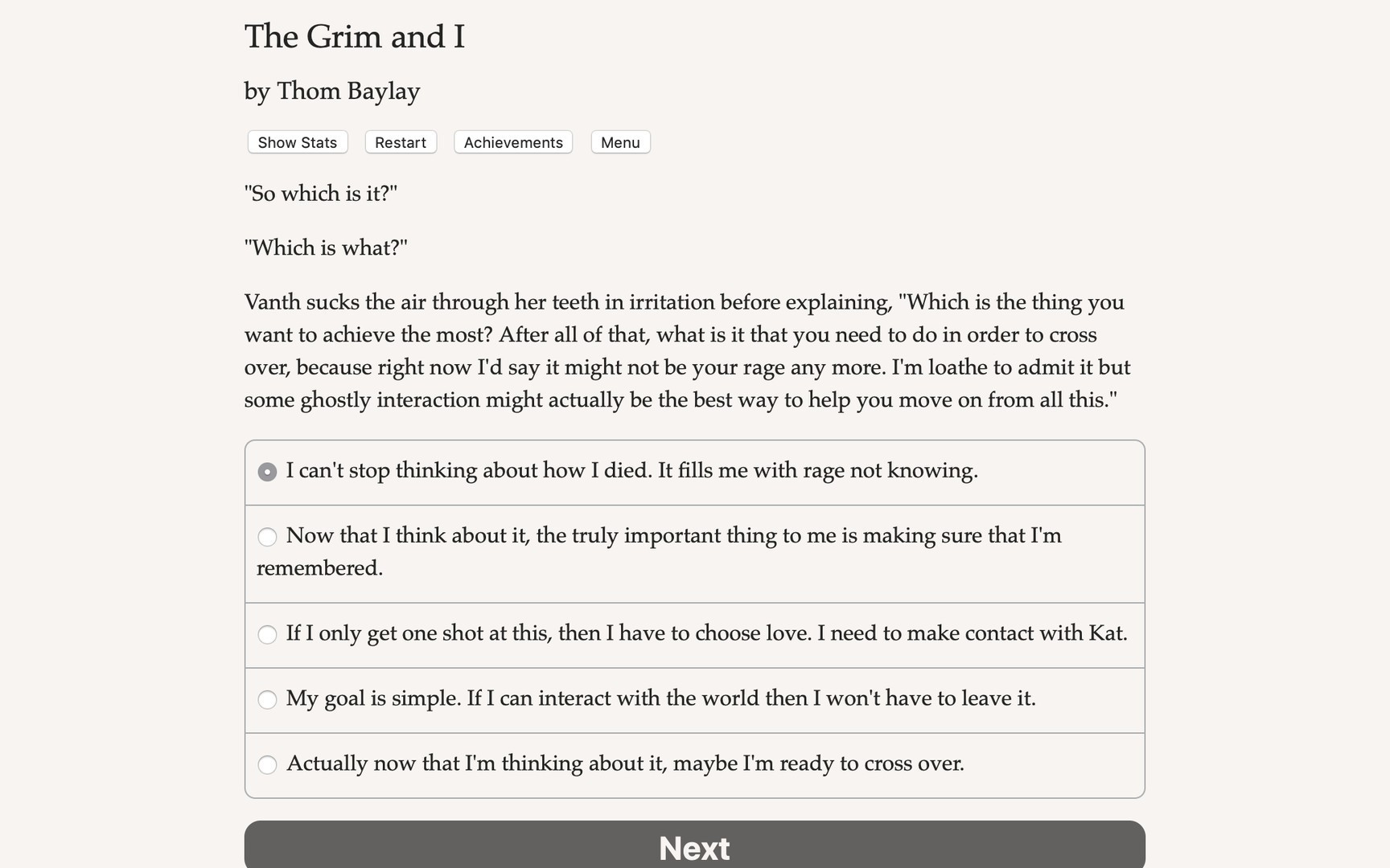 The Grim and I - кадр 2