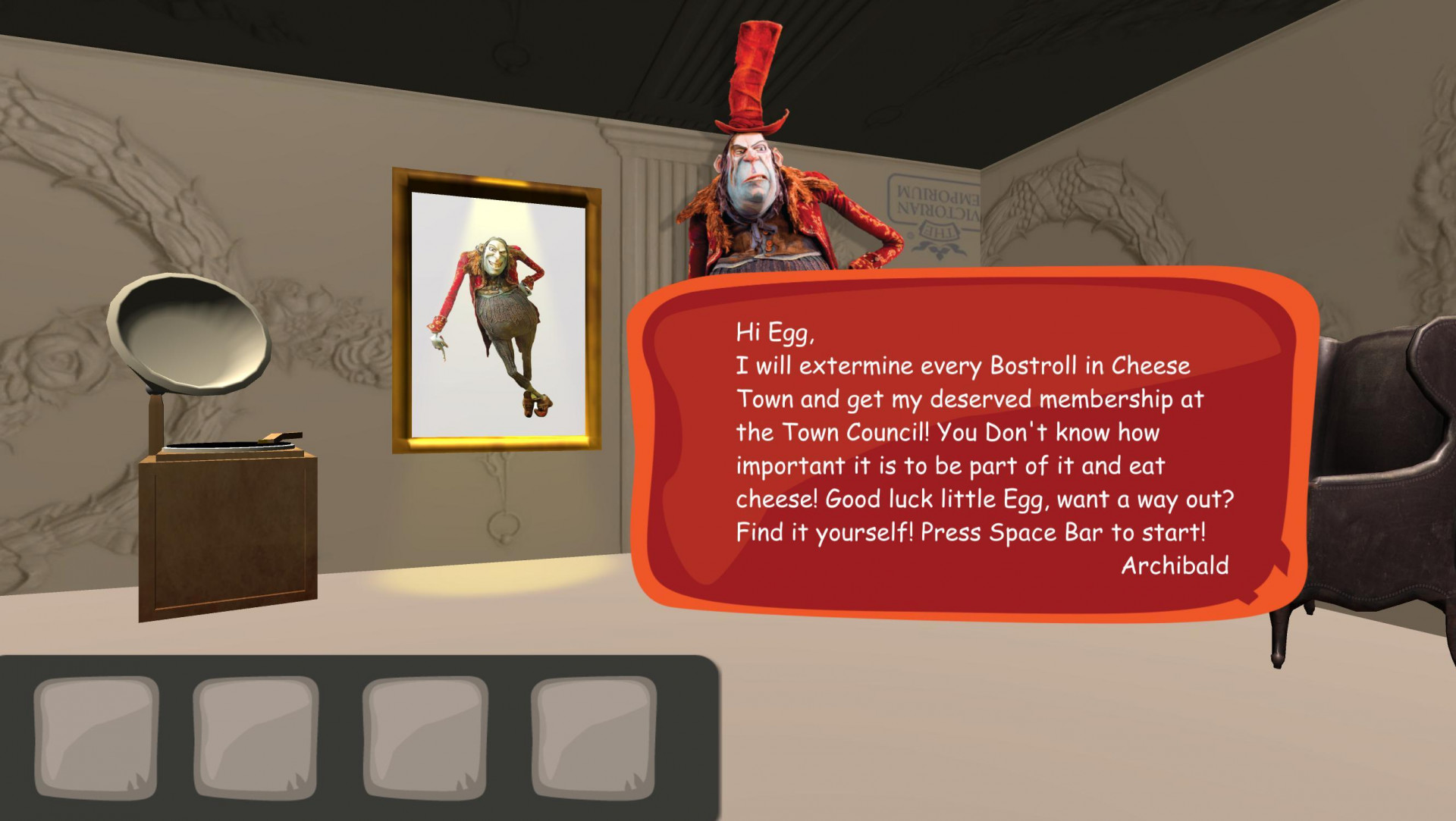 Save Boxtrolls: A Room Escape Game (itch) - кадр 2