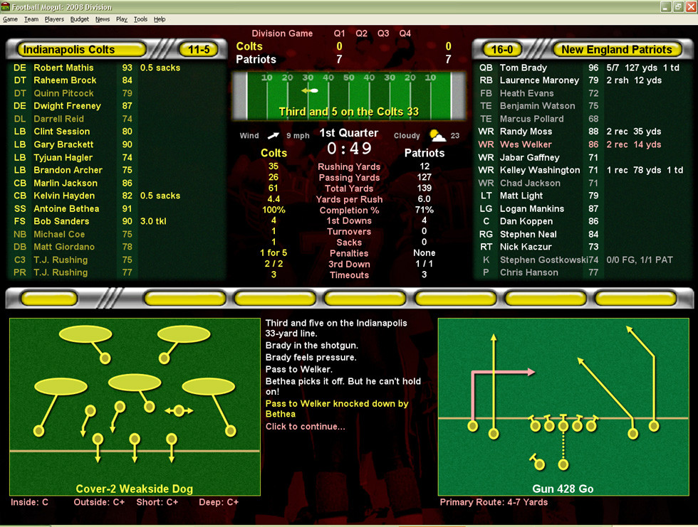 Football Mogul 2009 - кадр 3