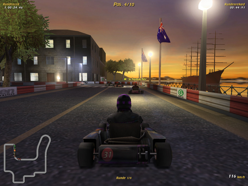 Michael Schumacher Kart World Tour 2004 - кадр 9