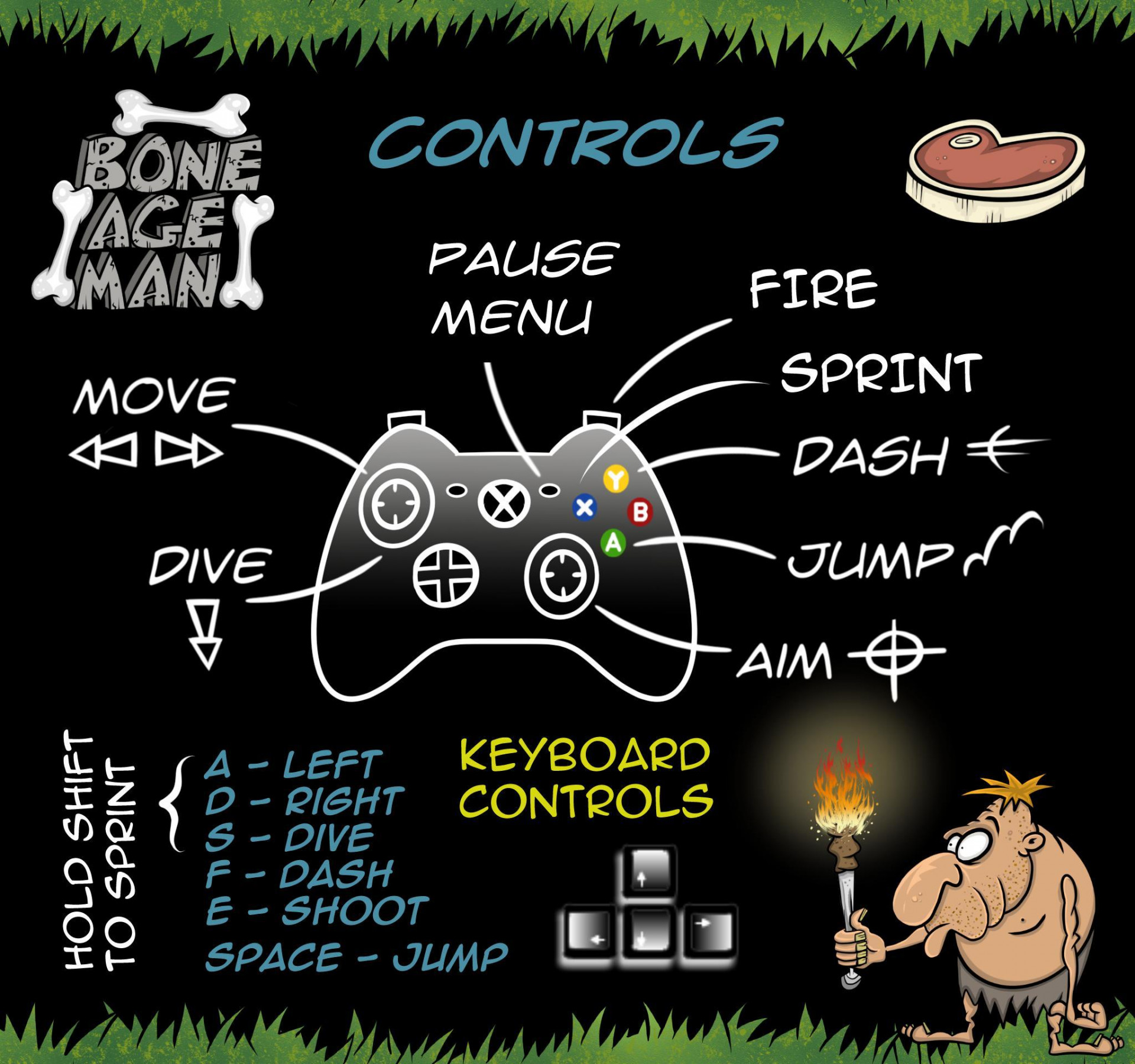 Bone Age Man Web Gl (itch) - кадр 4