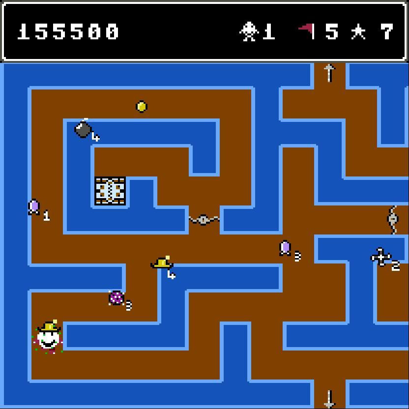 Kwik Snax - C64 remake. (itch) - кадр 10