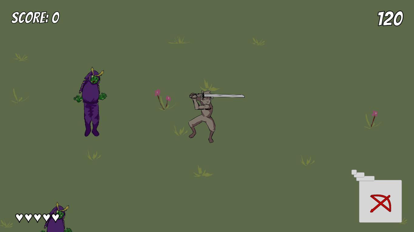 Sword Art Game - for Jam (itch) - кадр 1