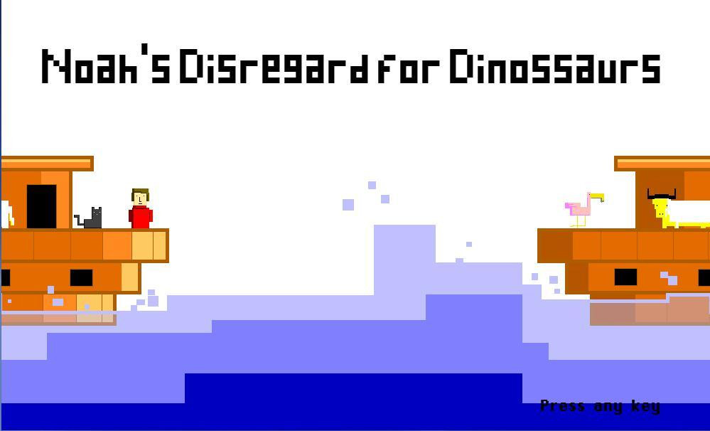 Noah's disregard for dinosaurs (itch) - кадр 2