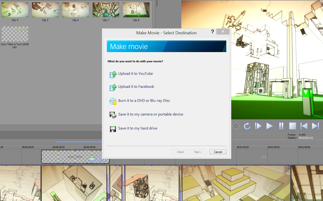 VEGAS Movie Studio 13 Platinum - Steam Powered - кадр 3